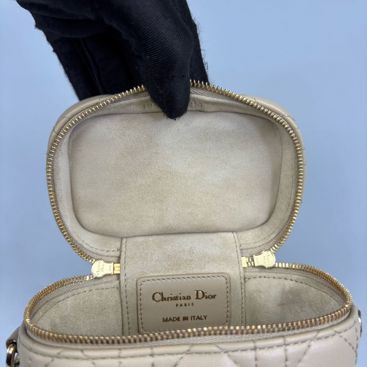 Dior - Vanity Mini - Leather - Beige - (mini)