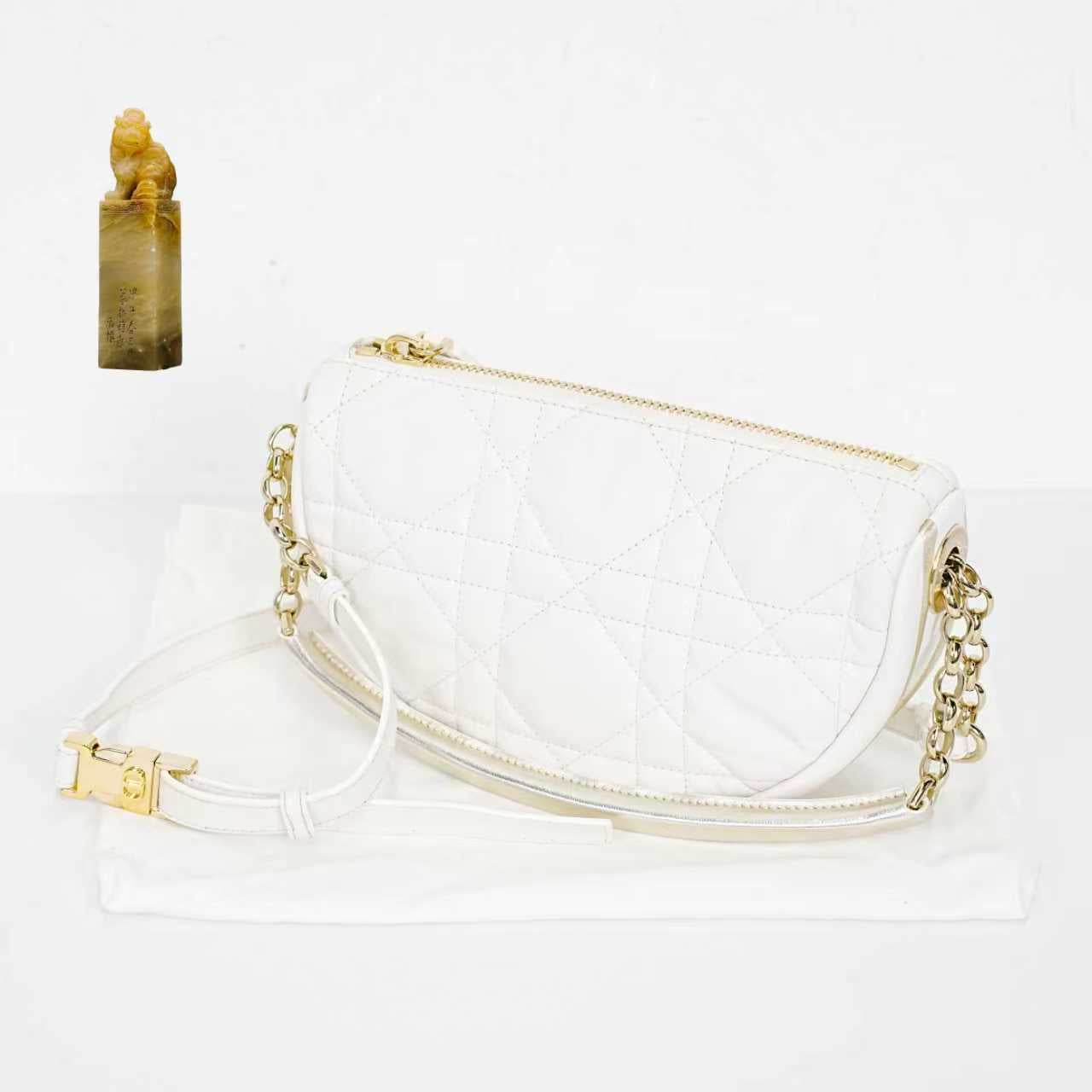 Dior - Vicky - Leather - White - (small)