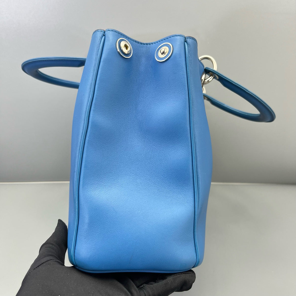 Dior - VIP Mother-Child Bag - Leather - Blue - (medium)
