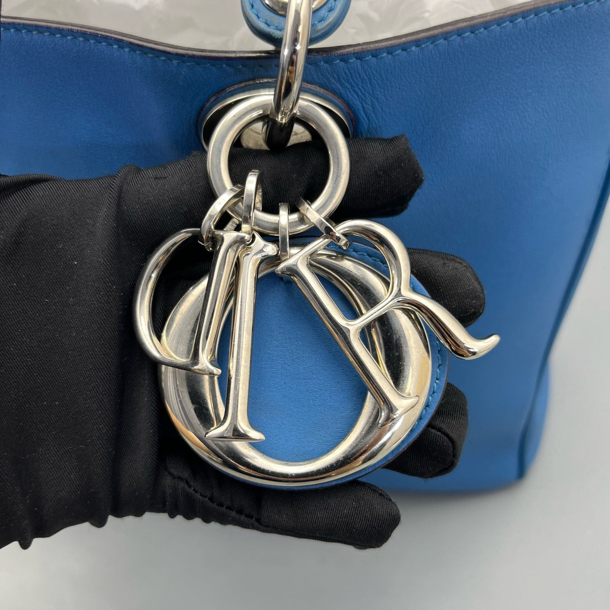 Dior - VIP Mother-Child Bag - Leather - Blue - (medium)