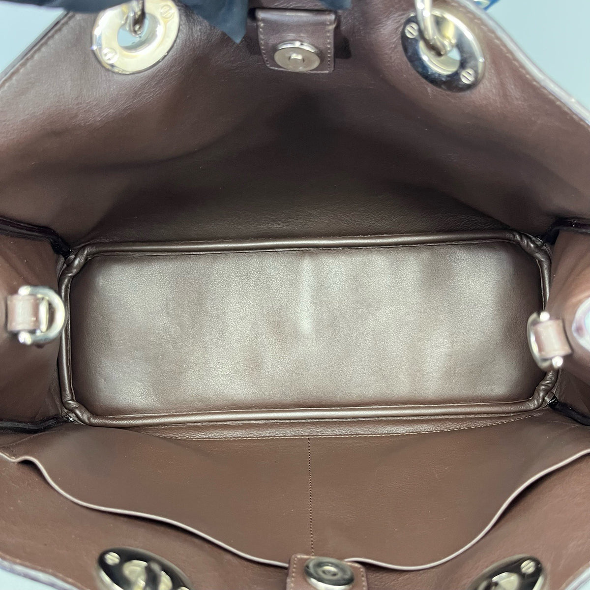 Dior - VIP Mother-Child Bag - Leather - Blue - (medium)