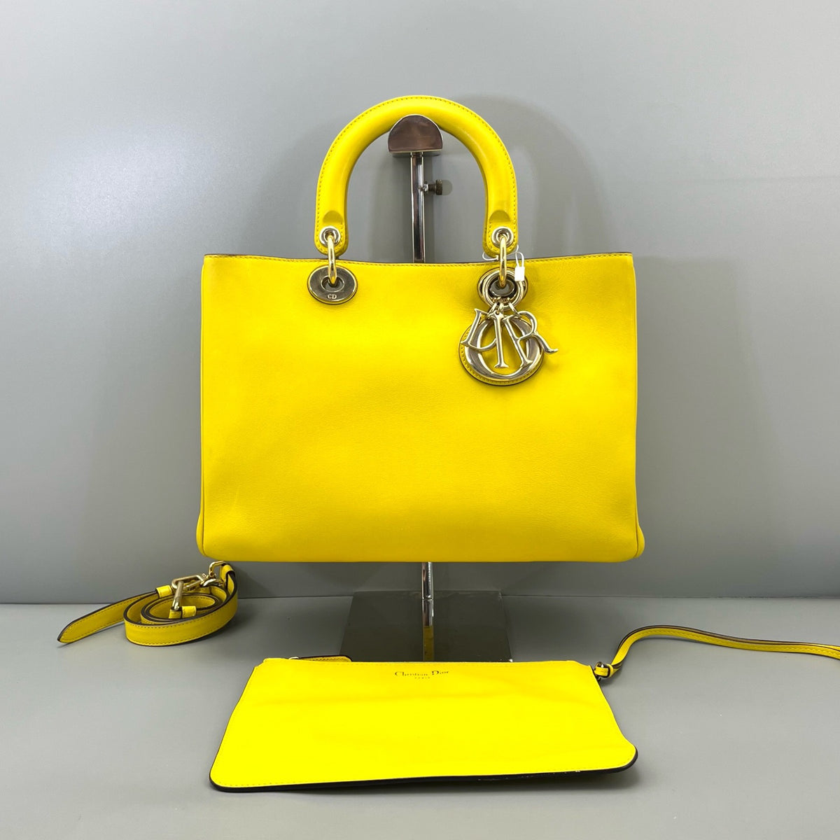 Dior - VIP Mother-Child Bag - Leather - Yellow - (medium)