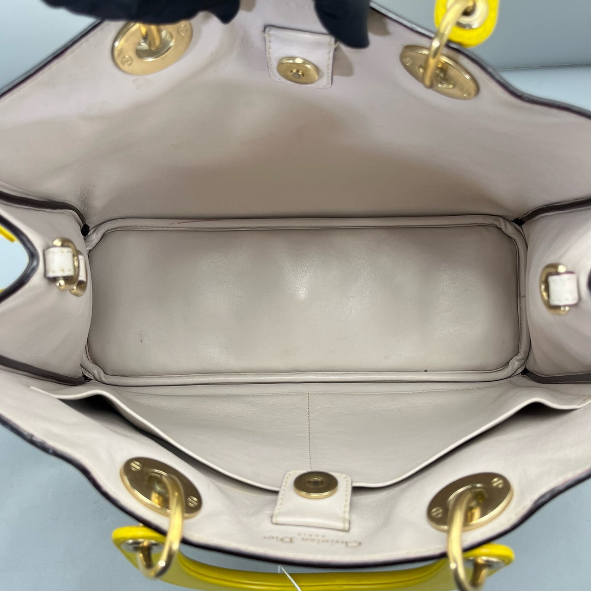 Dior - VIP Mother-Child Bag - Leather - Yellow - (medium)