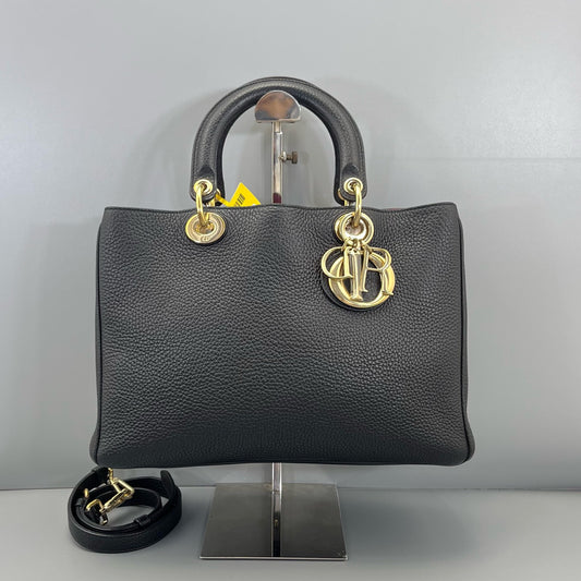 Dior - VIP Tote - Leather - Black - (medium)