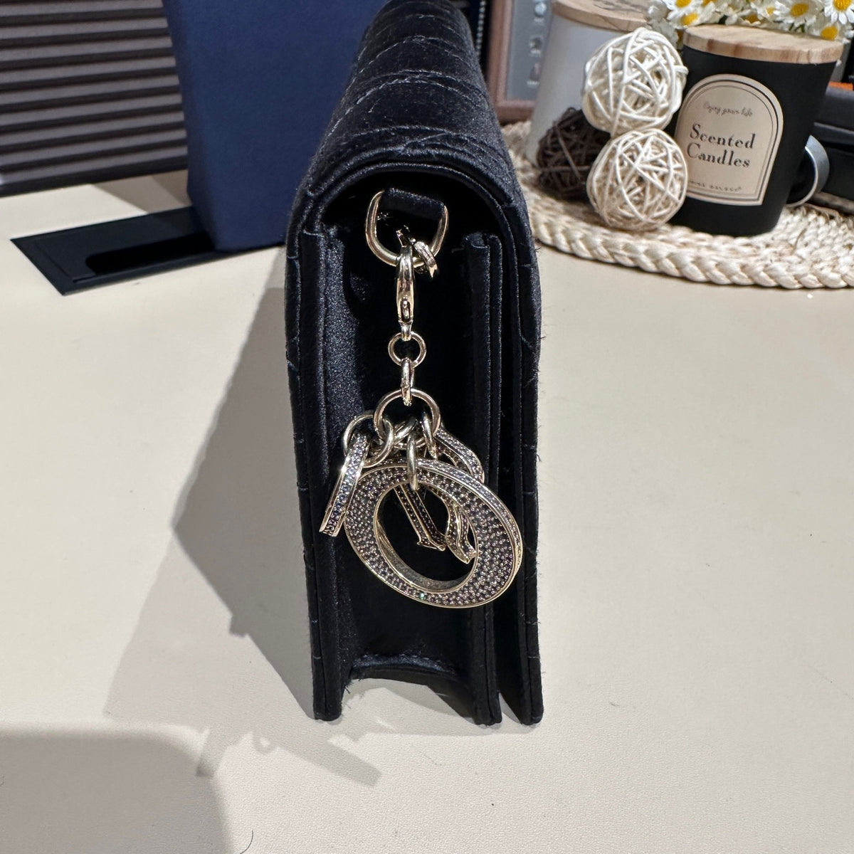 Dior - WOC - Velvet - Black - (mini)