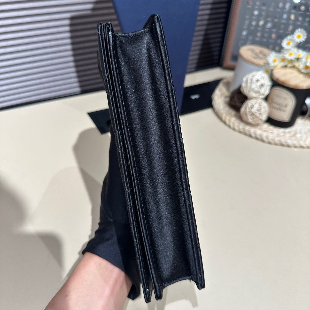 Dior - WOC - Velvet - Black - (mini)
