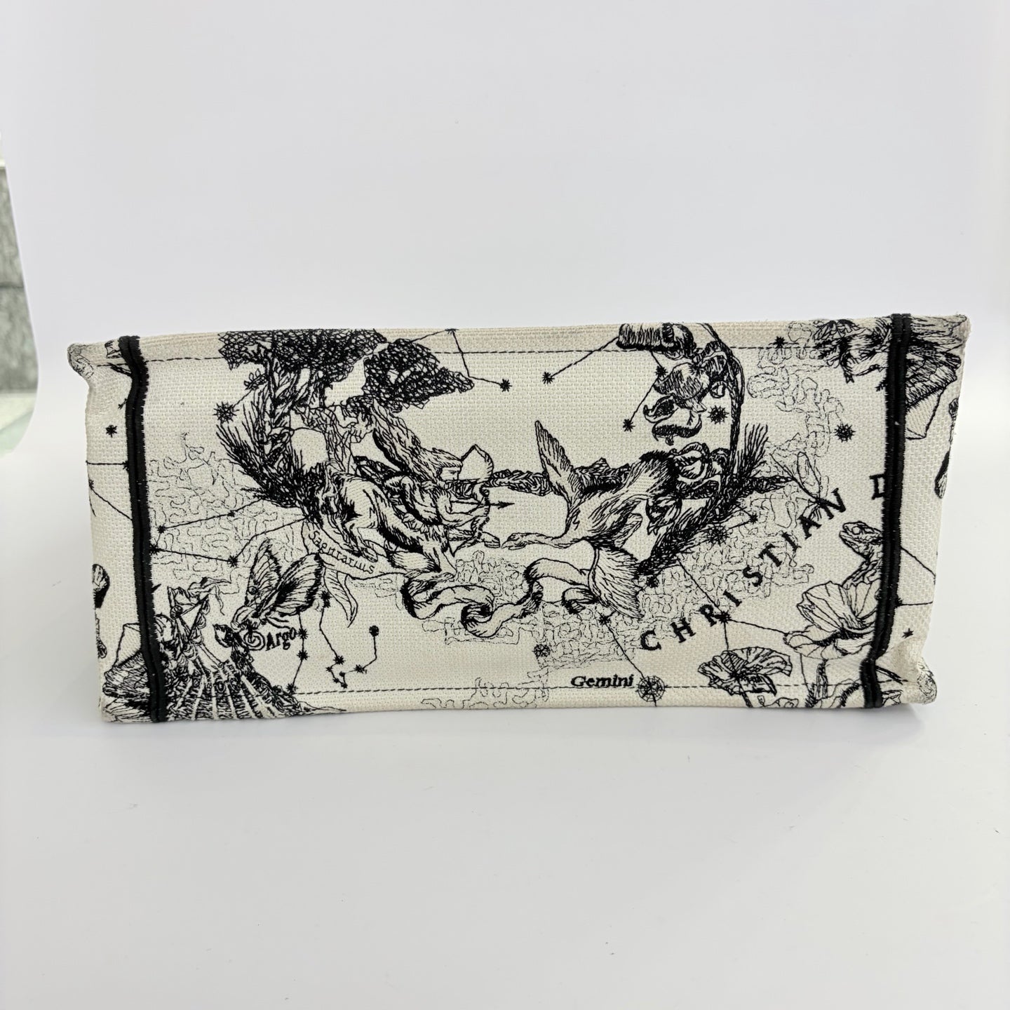 Dior - Zodiac Print Tote - Cloth - White - (Medium)