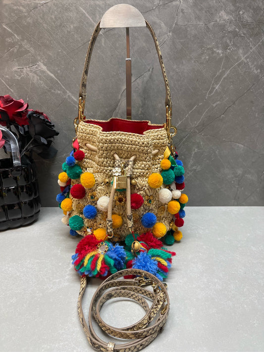 Dolce and Gabbana - Collection Showpiece - Wicker - Multicolour - (Small)