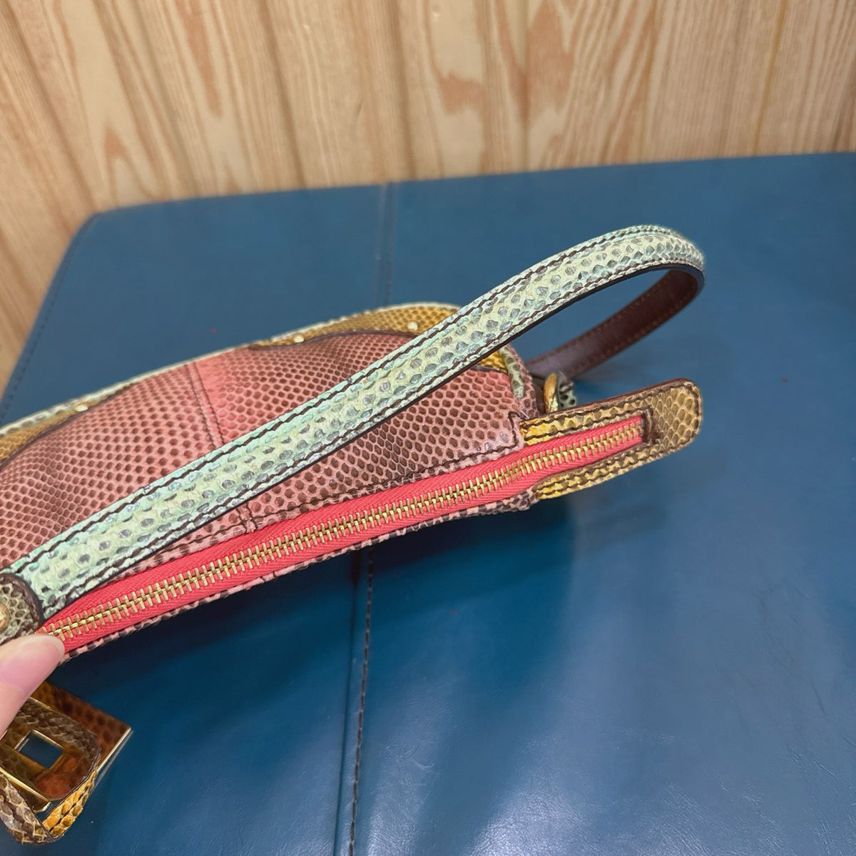 Dolce and Gabbana - Python Shoulder Bag - Python - Multicolour - (mini)
