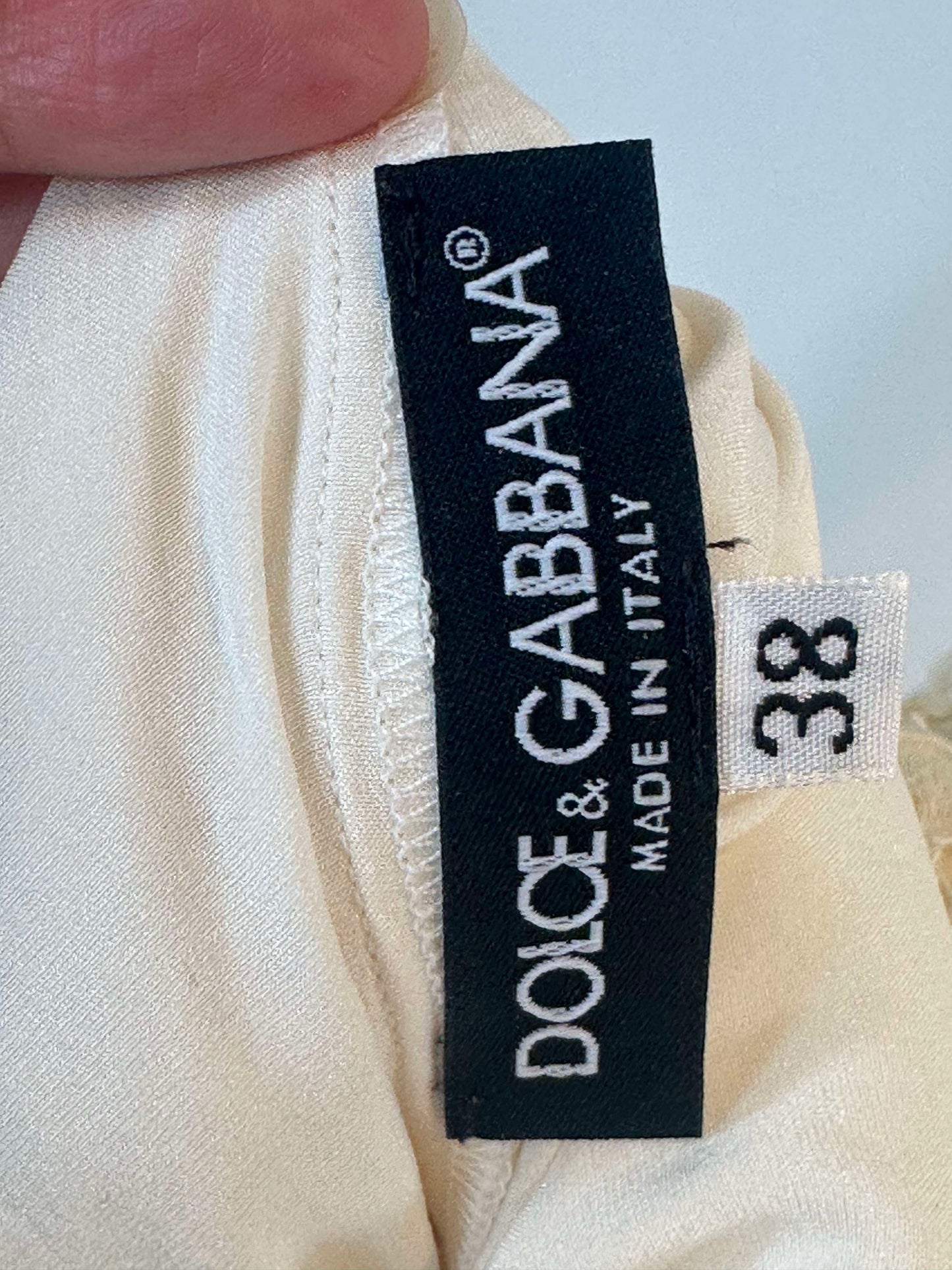 Dolce & Gabbana - Other - Cotton - Beige - (38)