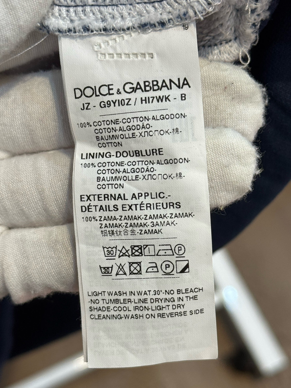 Dolce & Gabbana - Other - Cotton - Blue - (52)