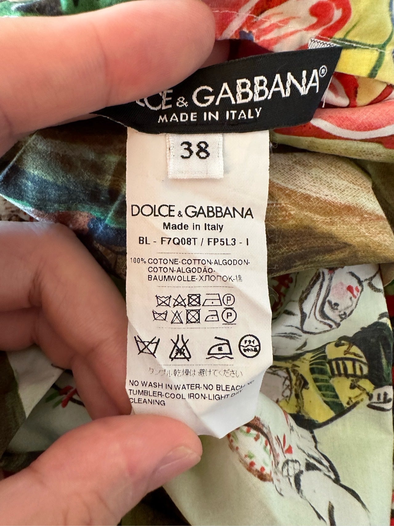 Dolce & Gabbana - Other - Cotton - Multicolour - (38)