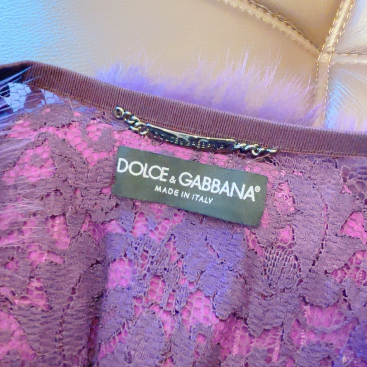 Dolce & Gabbana - Other - Fur - Other - Purple - (38)