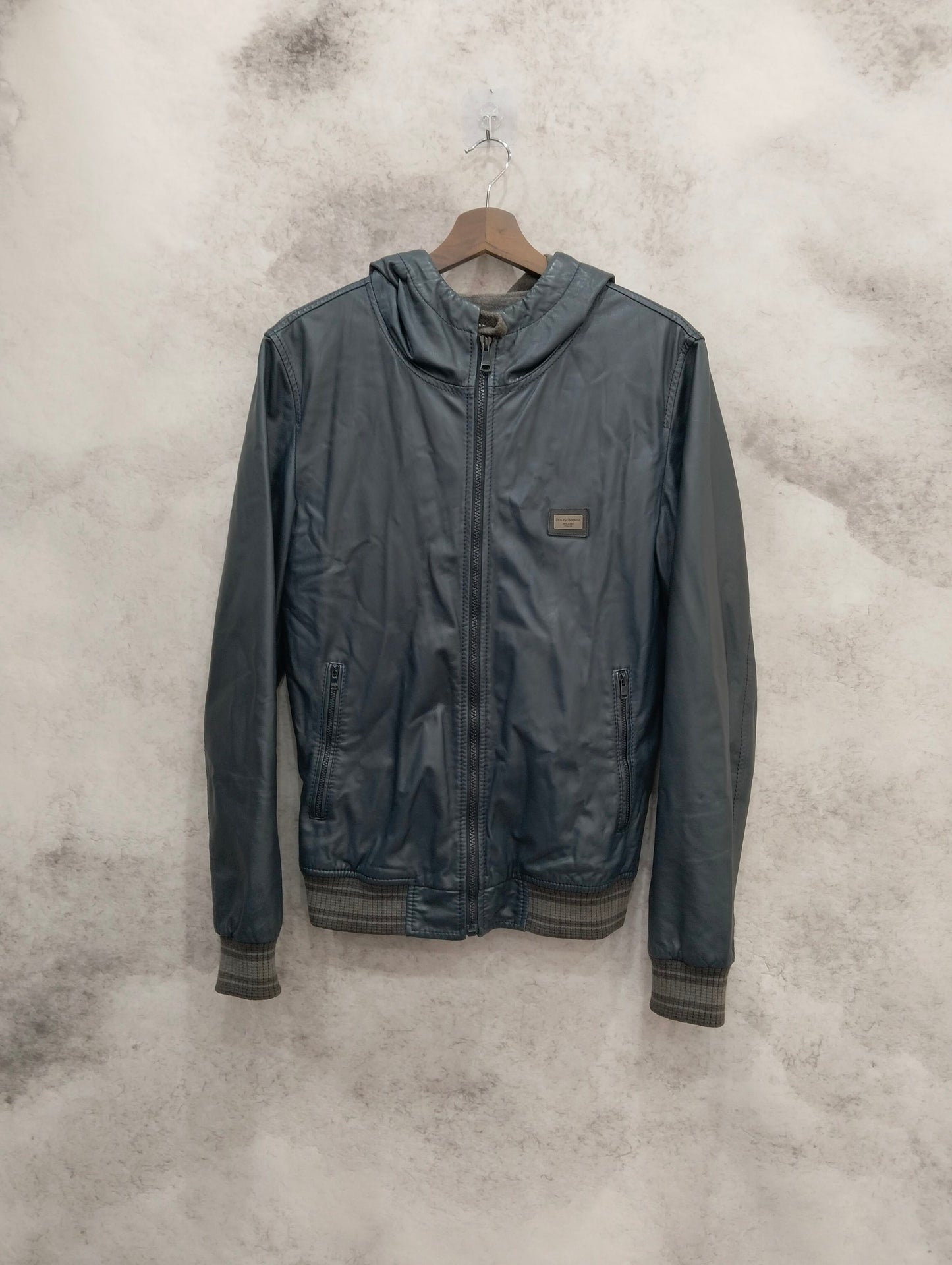 Dolce & Gabbana - Other - Leather - Grey - (46)