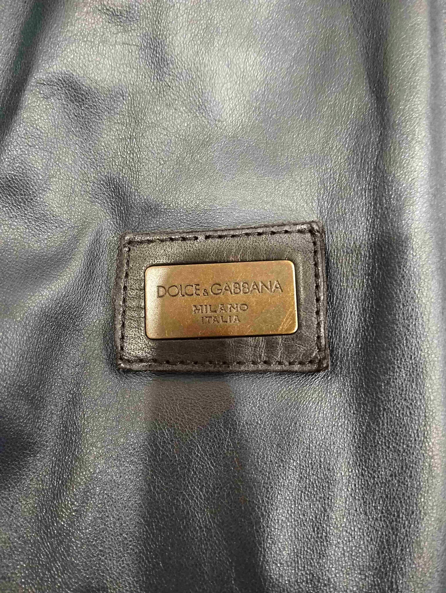 Dolce & Gabbana - Other - Leather - Grey - (46)