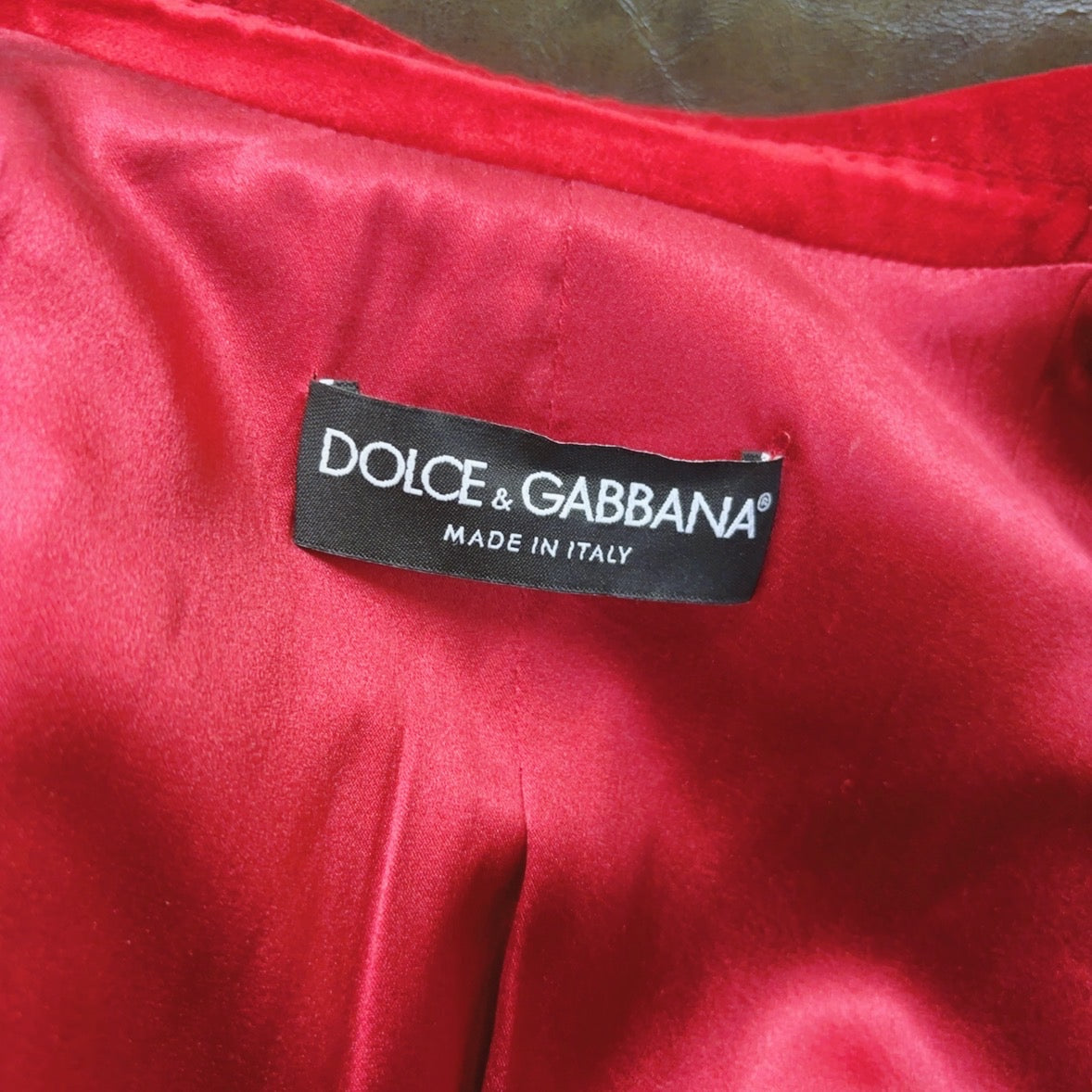 Dolce & Gabbana - Other - Velvet - Red - (38)