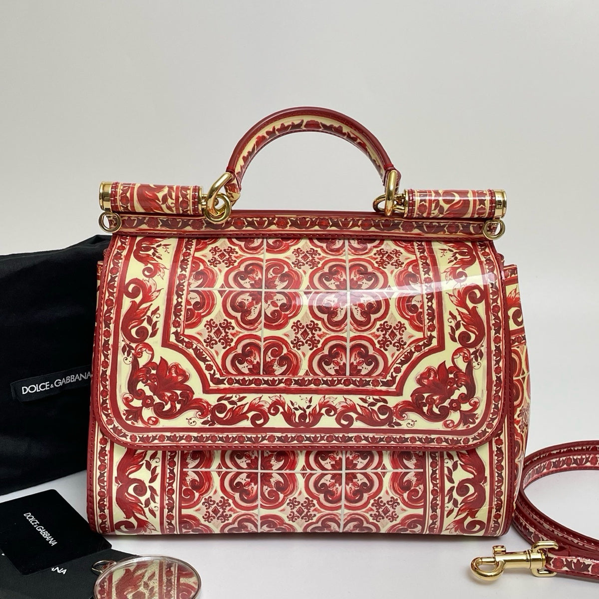 Dolce & Gabbana - Sicily - Leather - Multicolour - (medium)