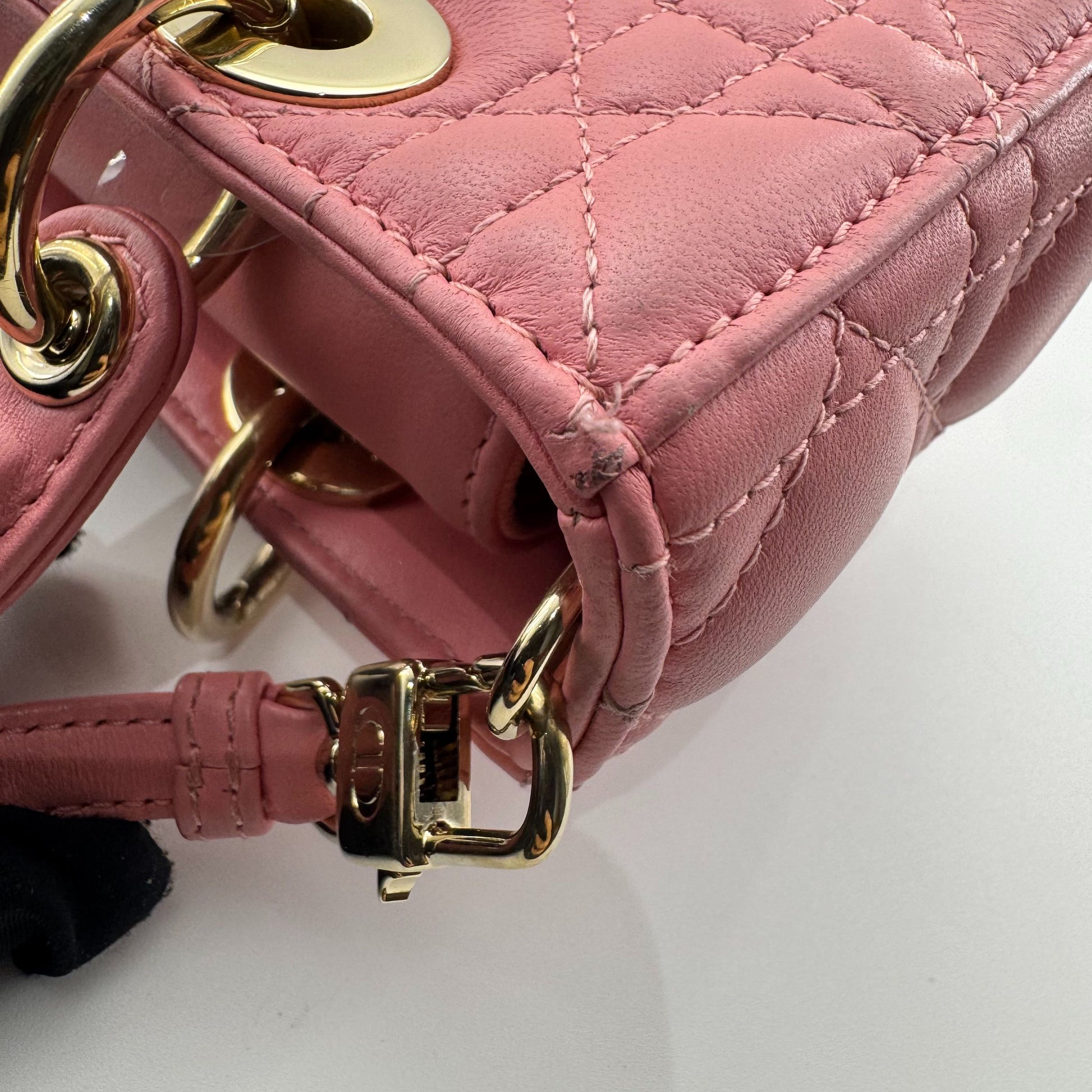 Dior D-joy mini Leather Pink JG010-014000330118 - view 7
