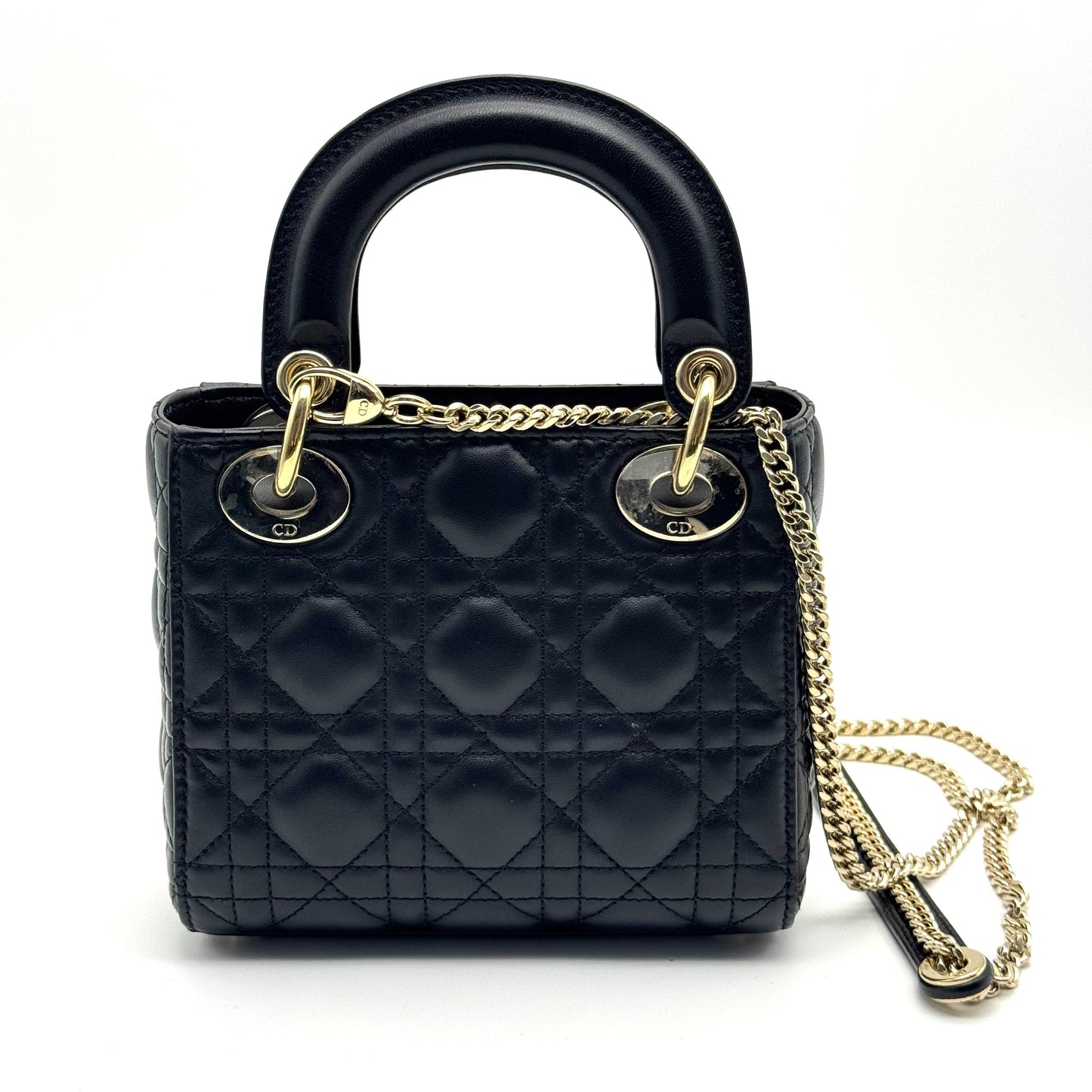 Dior Lady Dior Leather Black JG010-019500328045 - view 8