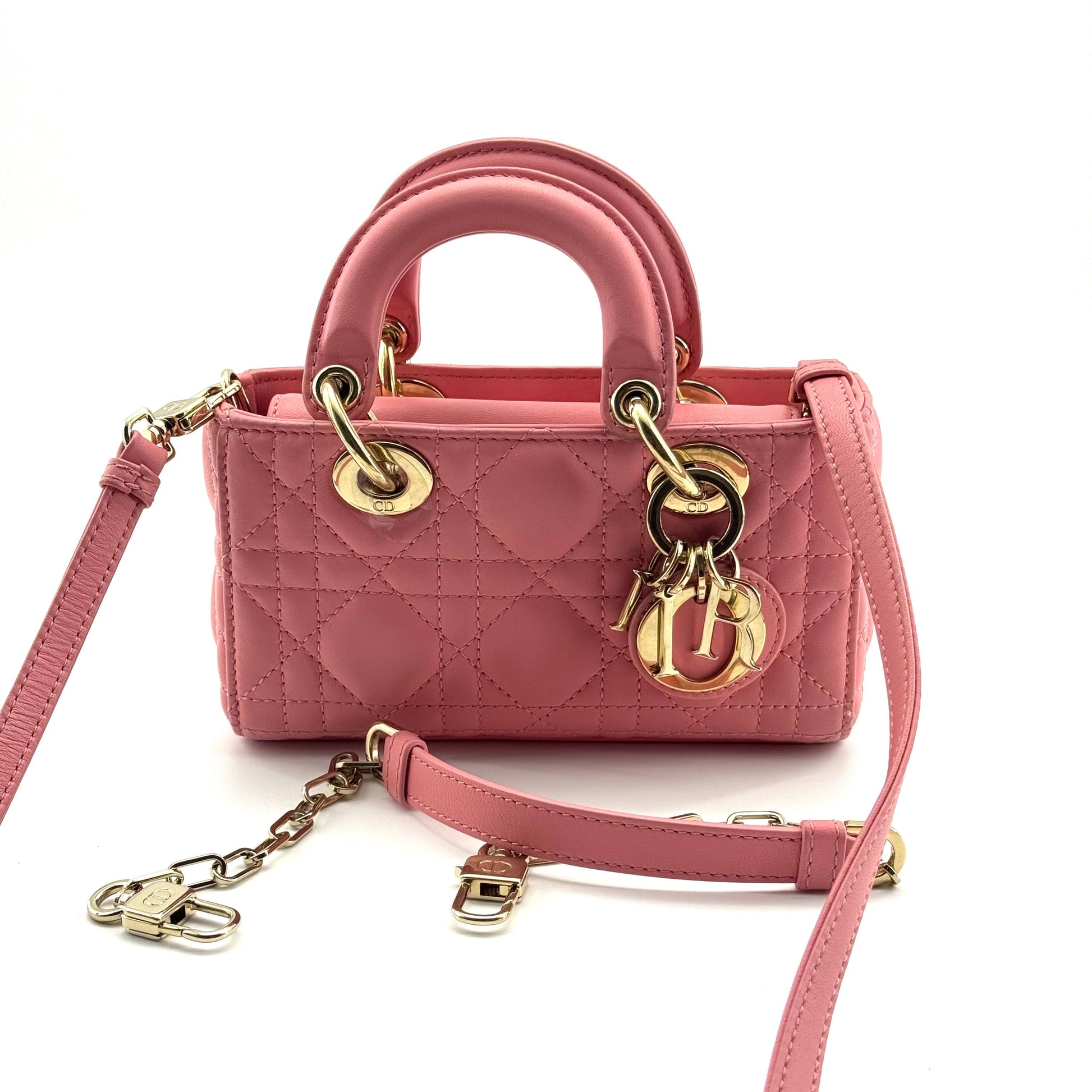 Dior D-joy mini Leather Pink JG010-014000330118 - view 1