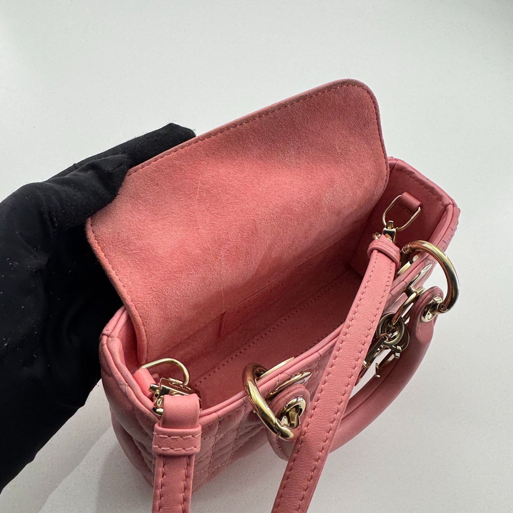 Dior D-joy mini Leather Pink JG010-014000330118 - view 2