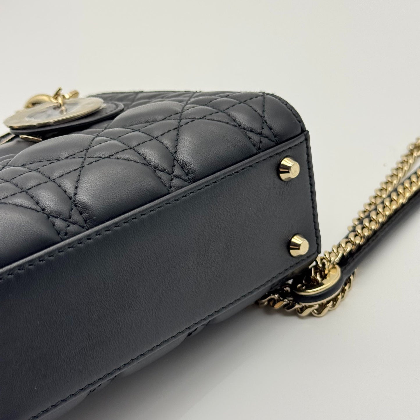 Dior Lady Dior Leather Black JG010-019500328045 - view 14
