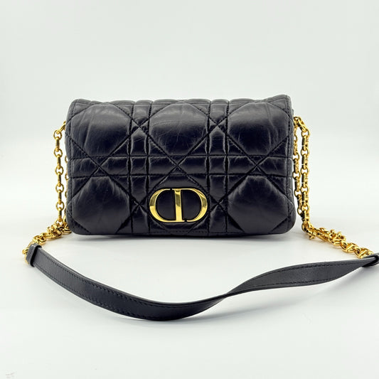 Dior Caro Leather Black JG010-008500328094 - view 1