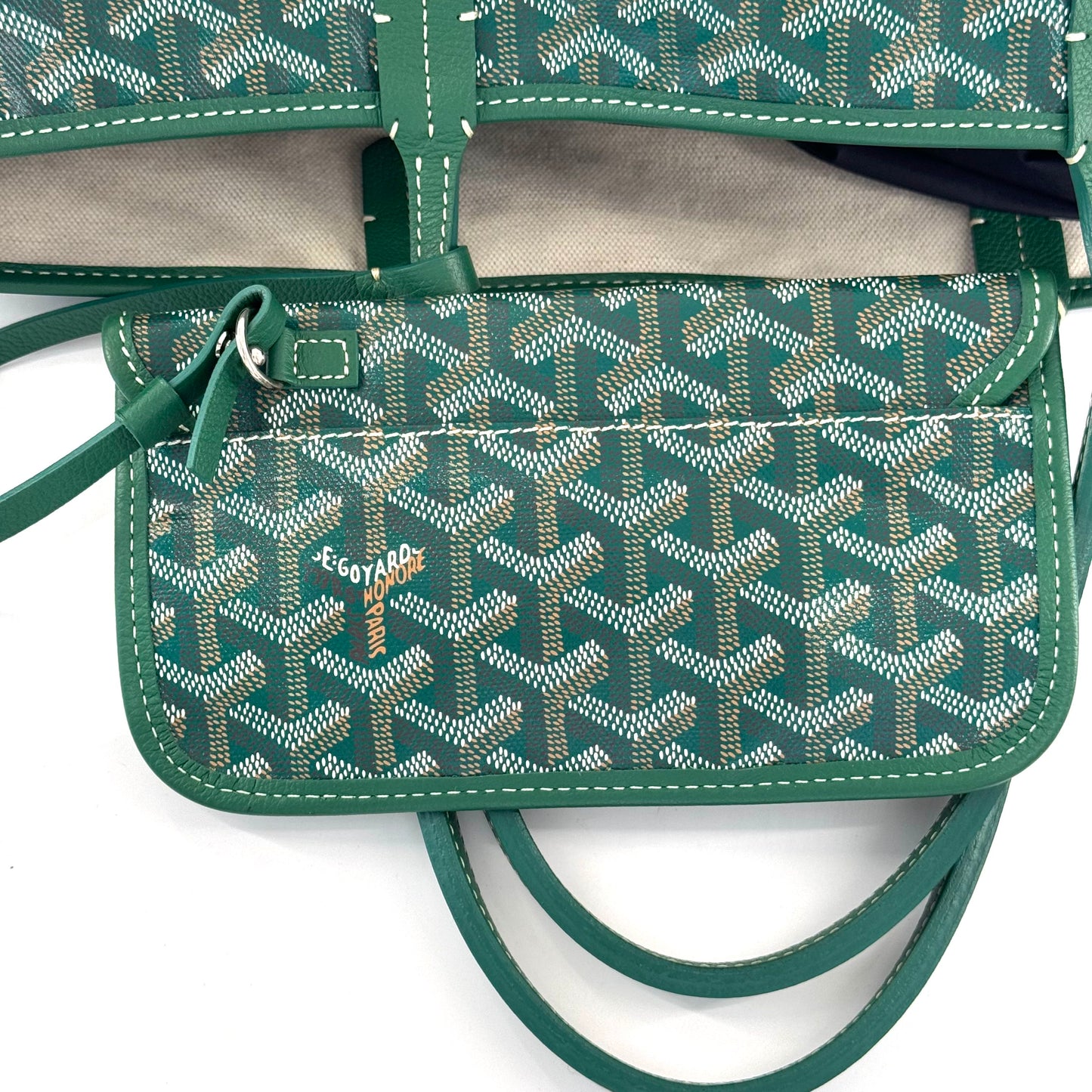 Goyard Saint Louis Canvas Green JG010-010000327020 - view 5