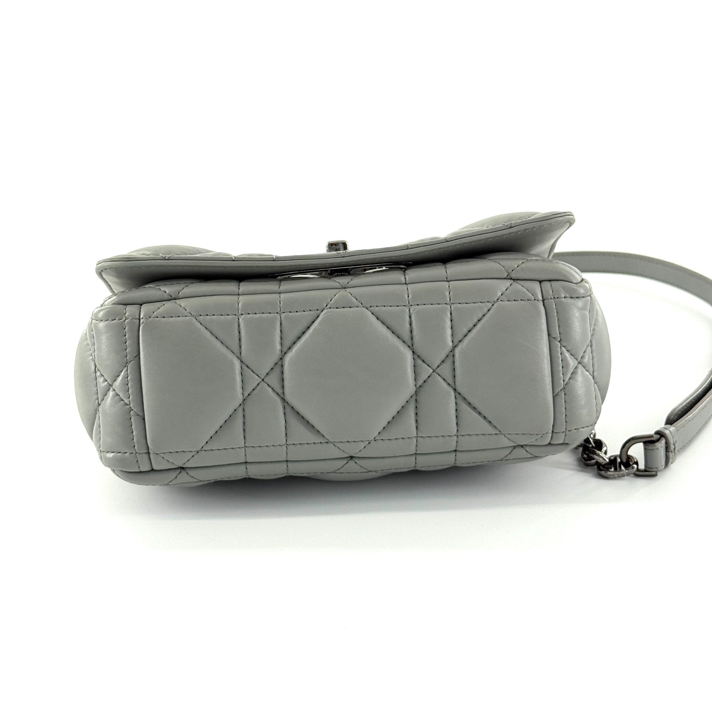 Dior Caro Leather Grey JG010-009000328089 - view 4
