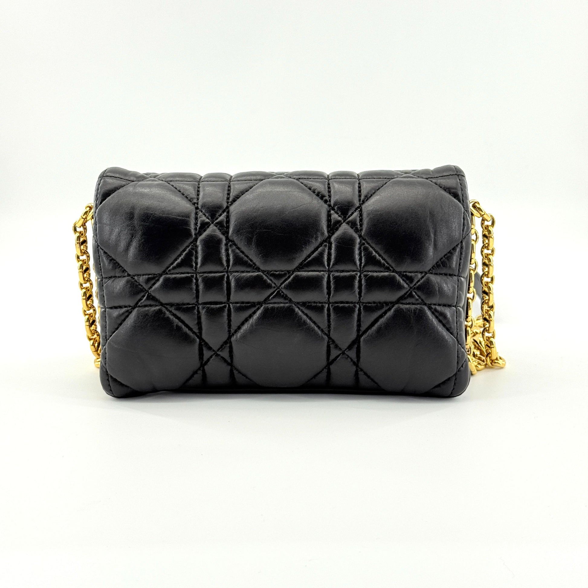 Dior Caro Leather Black JG010-008500328094 - view 15