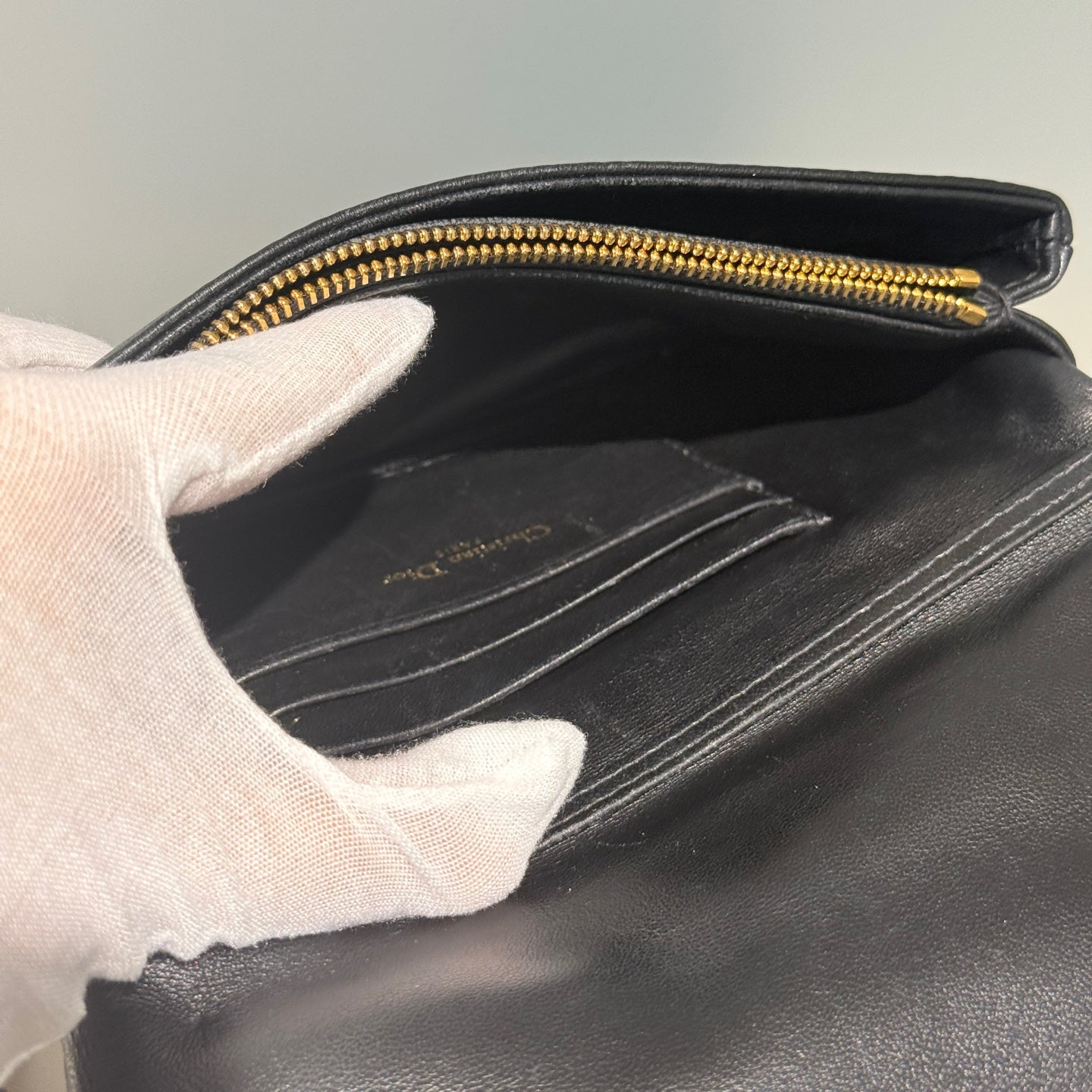 Dior Caro Leather Black JG010-008500328094 - view 12