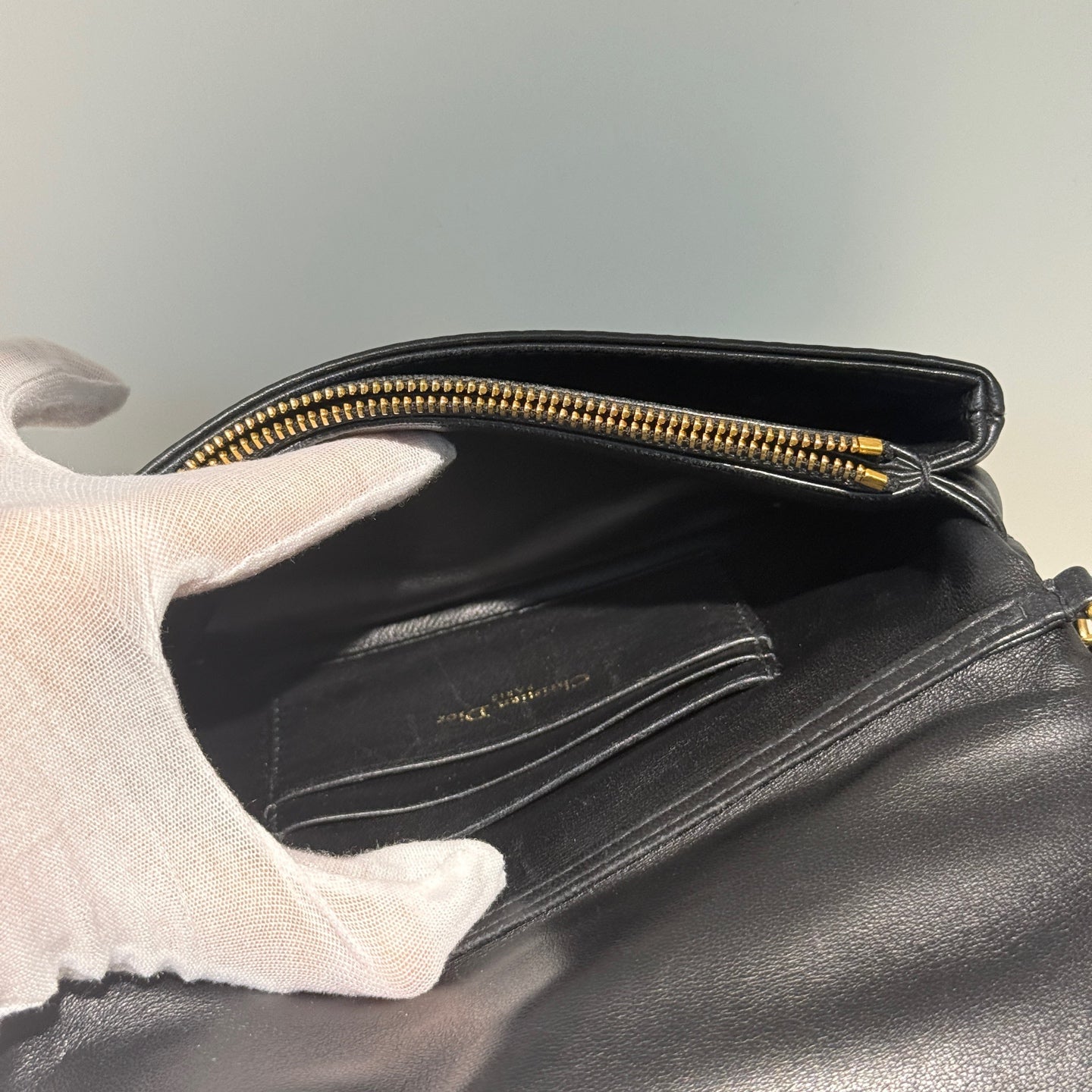 Dior Caro Leather Black JG010-008500328094 - view 7