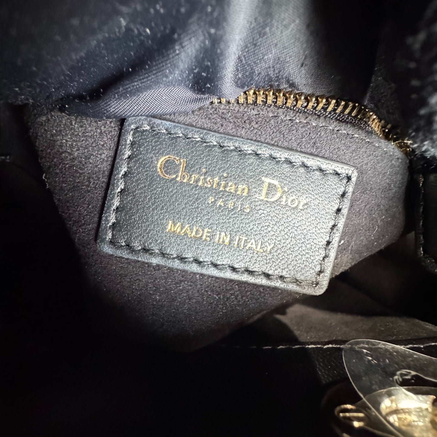 Dior Lady Dior Leather Black JG010-019500328045 - view 3