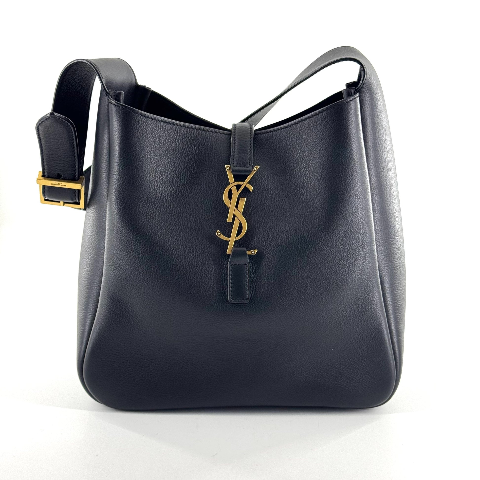 Saint Laurent Hobo Leather Black JG010-011000327017 - view 1