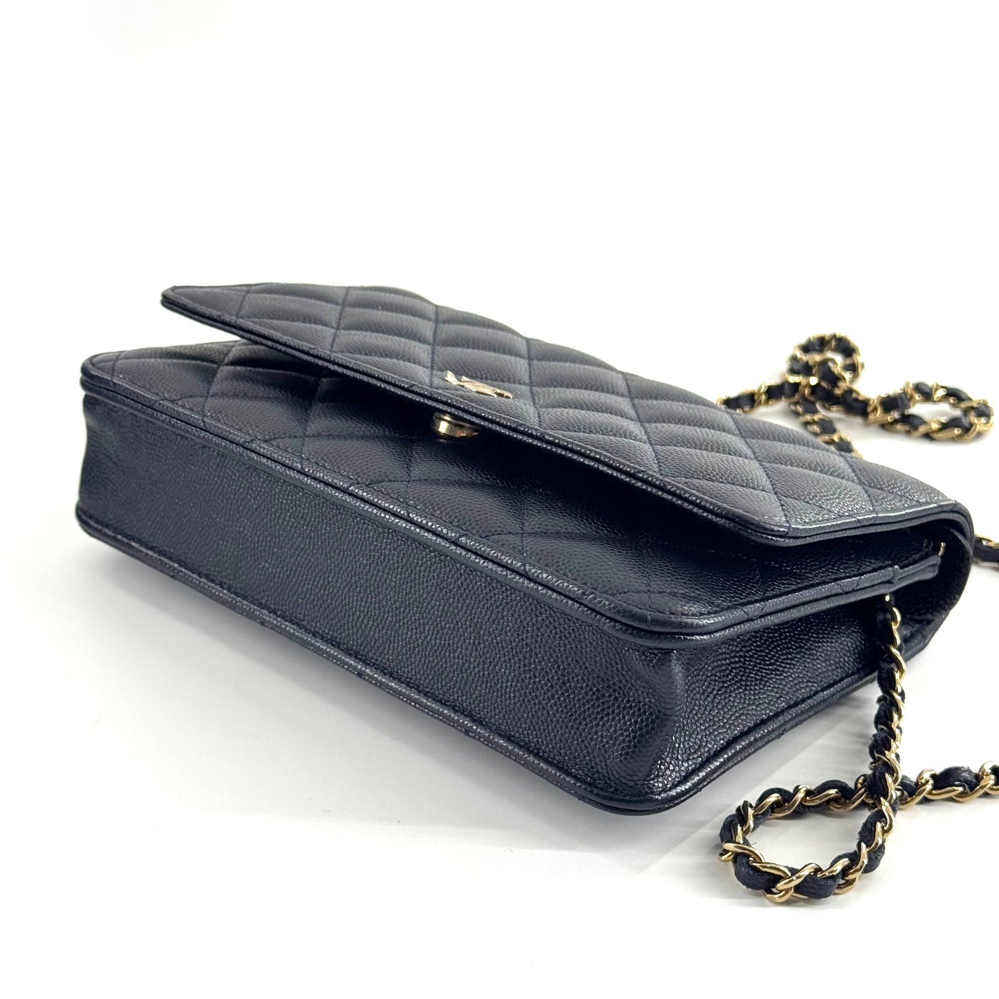 Chanel WOC Leather Navy JG010-016000328067 - view 8