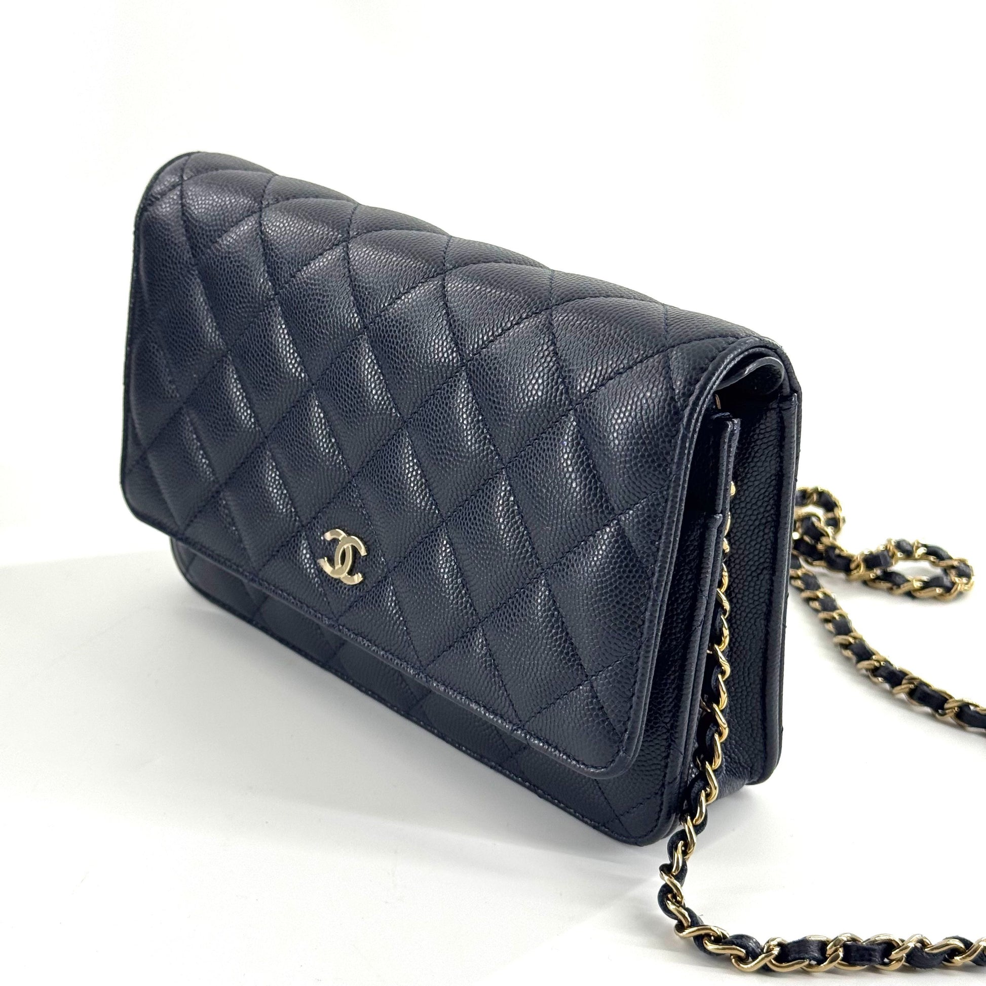 Chanel WOC Leather Navy JG010-016000328067 - view 4