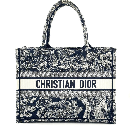 Dior Animal Zoo Embroidery Tote Cloth Multicolour JG010-013000328062 - view 1
