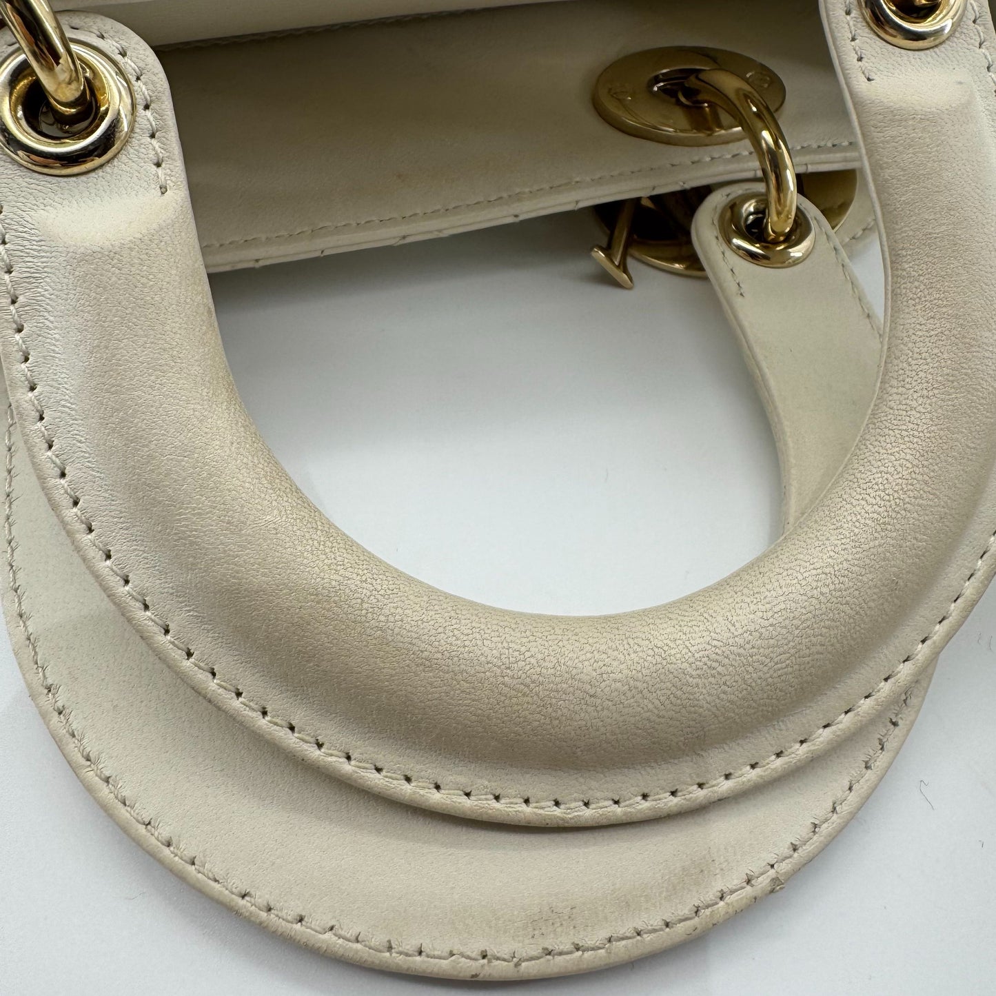 Dior Lady Dior Leather White JG010-016000328082 - view 10
