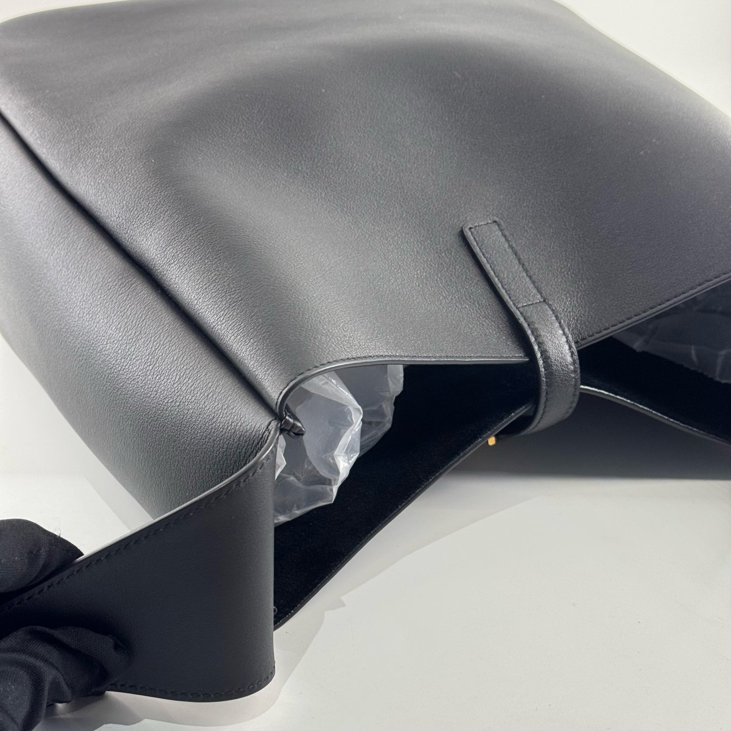 Saint Laurent Hobo Leather Black JG010-014000331133 - view 4