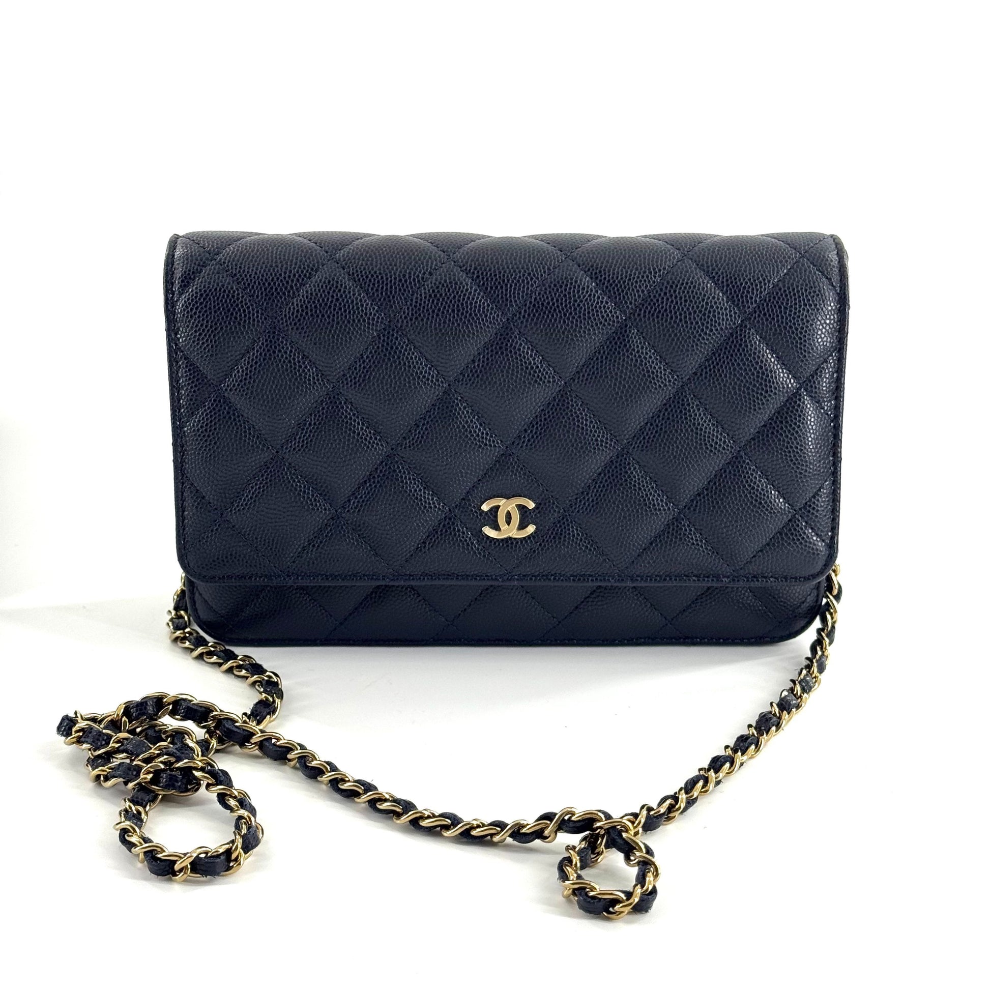 Chanel WOC Leather Navy JG010-016000328067 - view 1