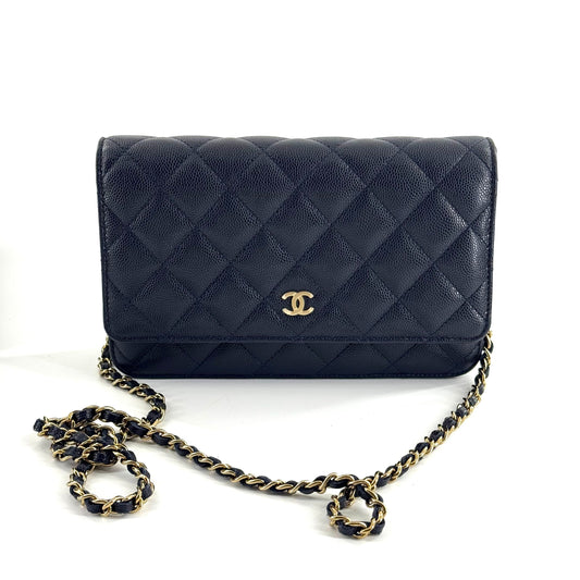 Chanel WOC Leather Navy JG010-016000328067 - view 1