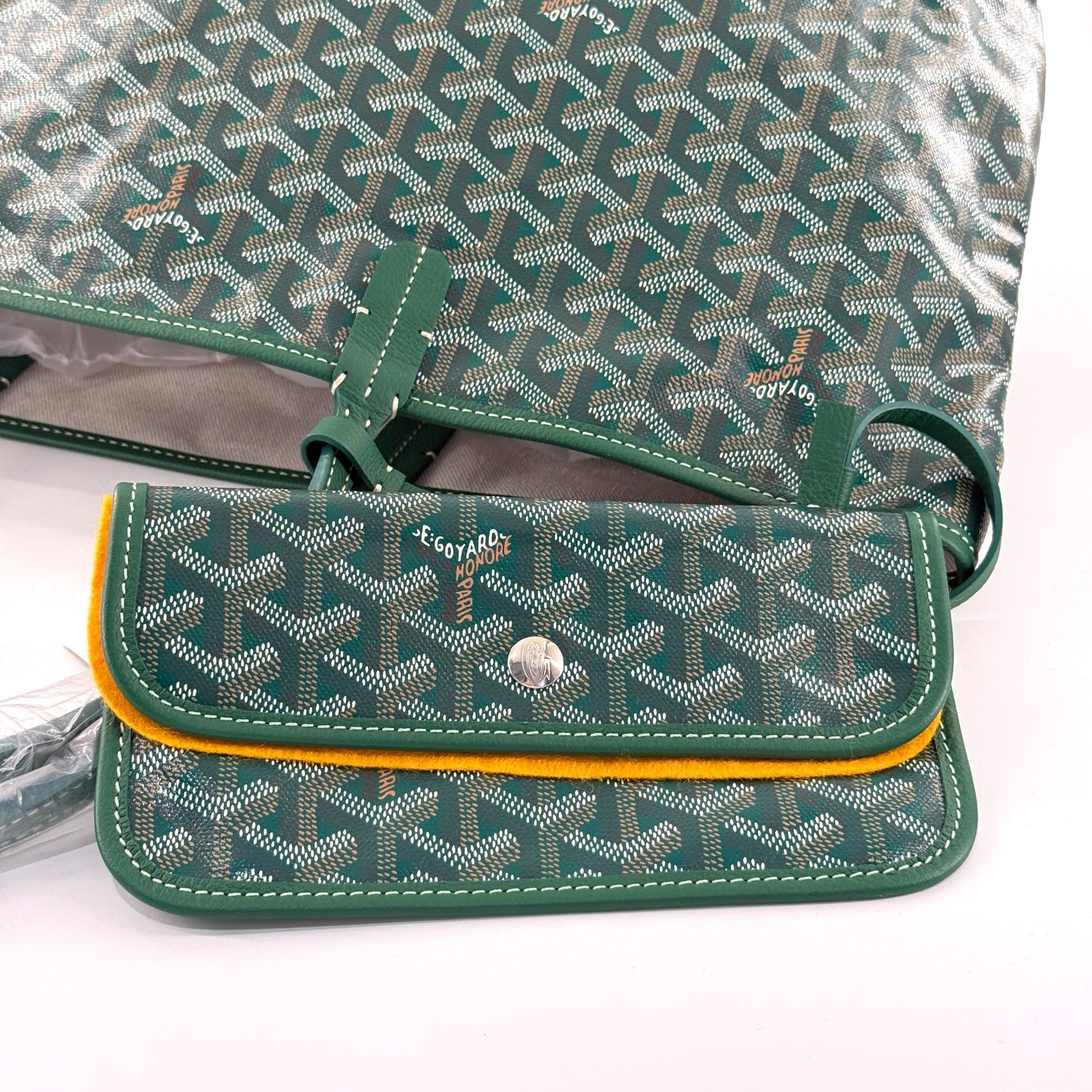 Goyard St. Louis Canvas Green JG010-011000327019 - view 13