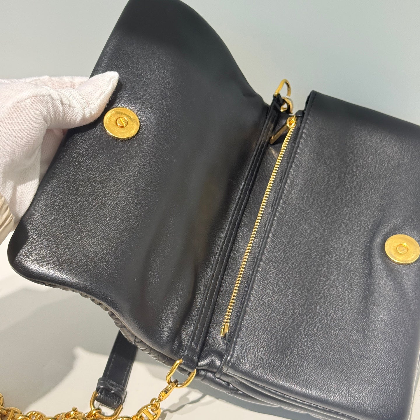 Dior Caro Leather Black JG010-008500328094 - view 11