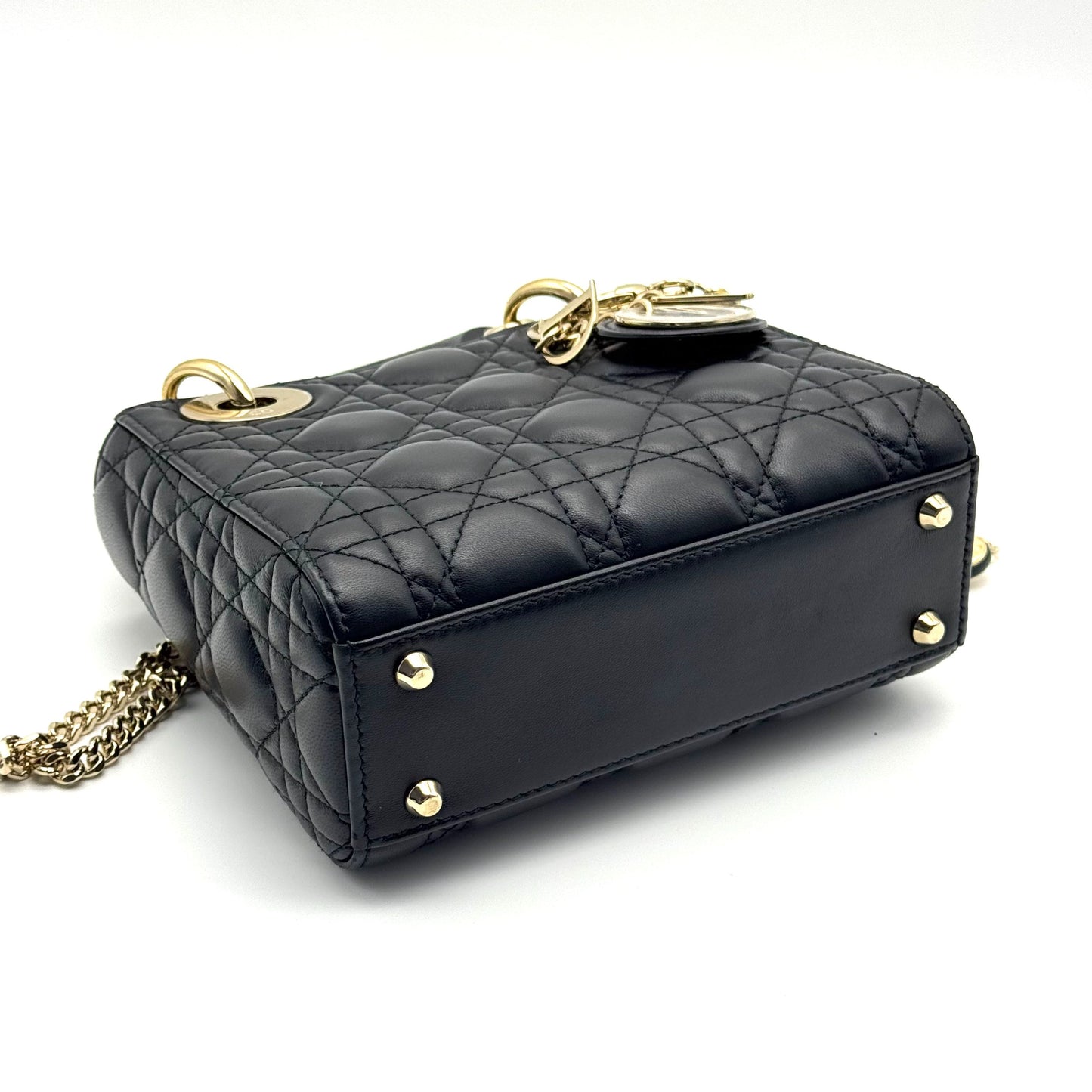 Dior Lady Dior Leather Black JG010-019500328045 - view 7