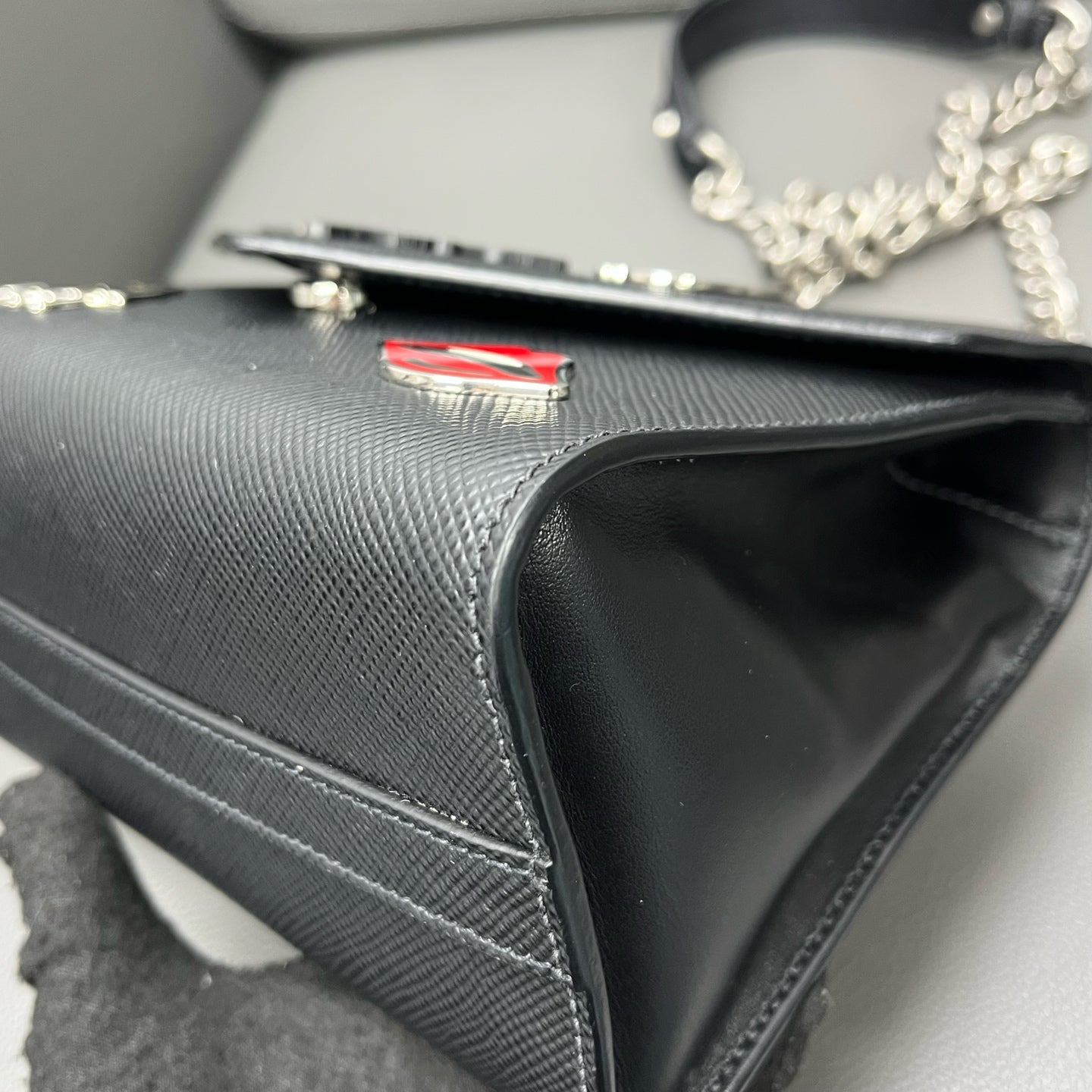 Prada Monochrome Leather Black JG014-005200324150 - view 4