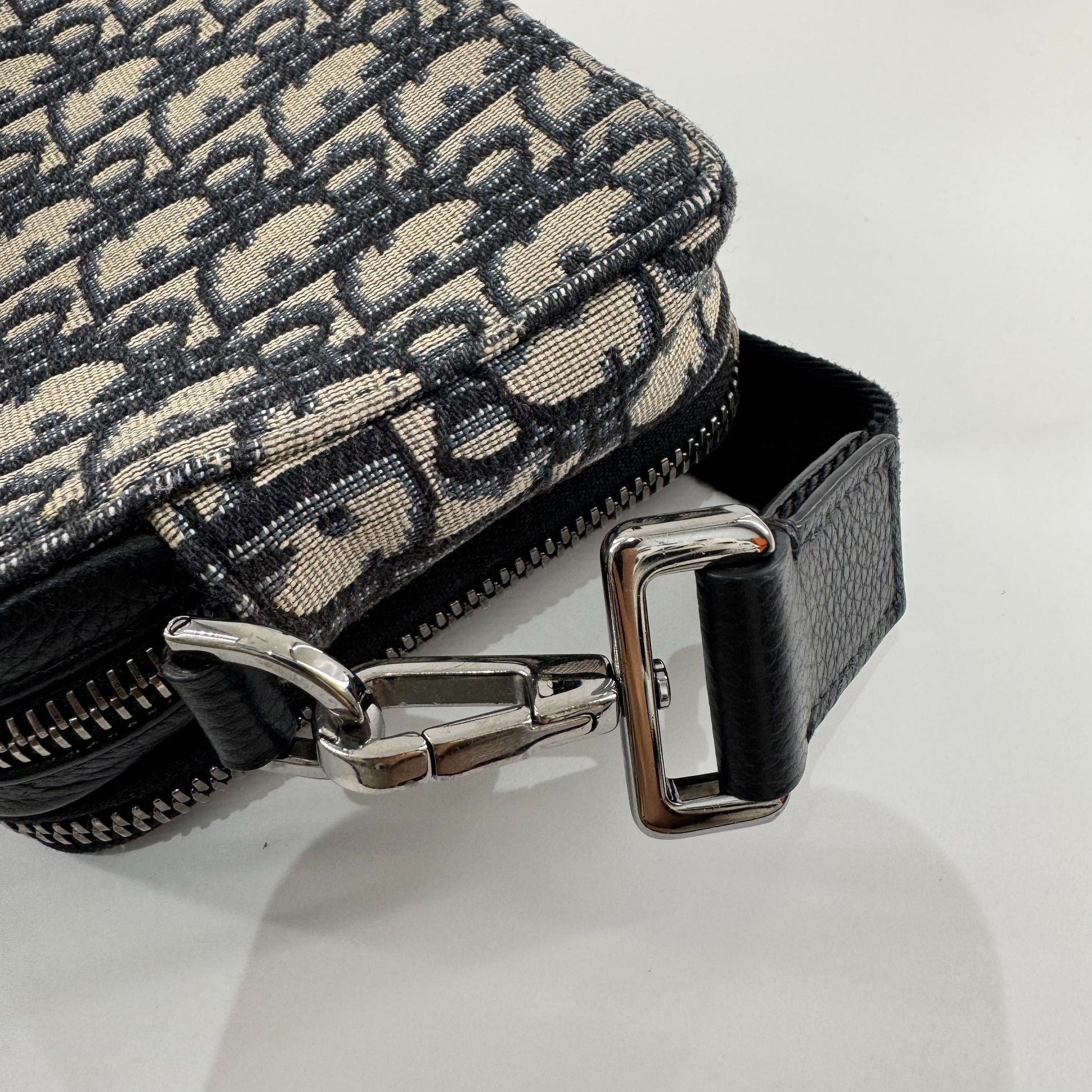 Dior Double Zipper Box Bag Cloth Multicolour JG010-004700328064 - view 10