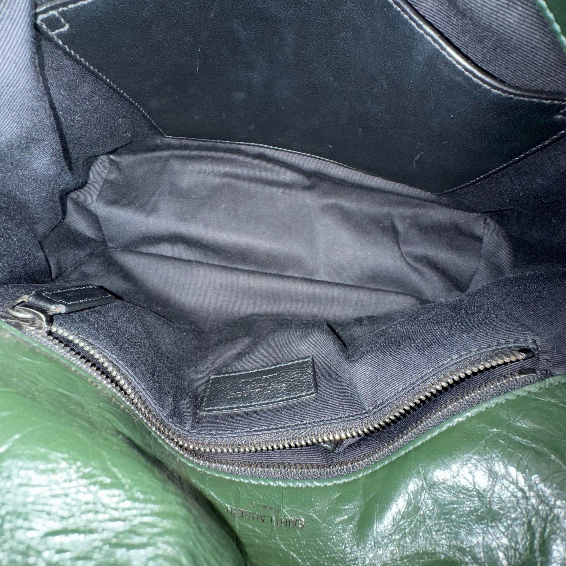 Saint Laurent Niki Leather Green JG010-009000328077 - view 11