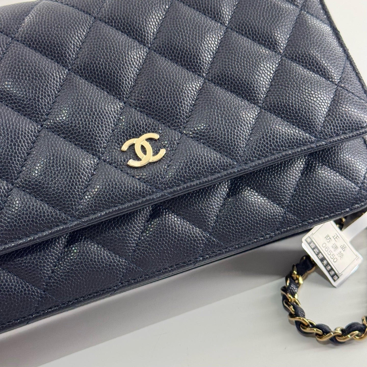 Chanel WOC Leather Navy JG010-016000328067 - view 10