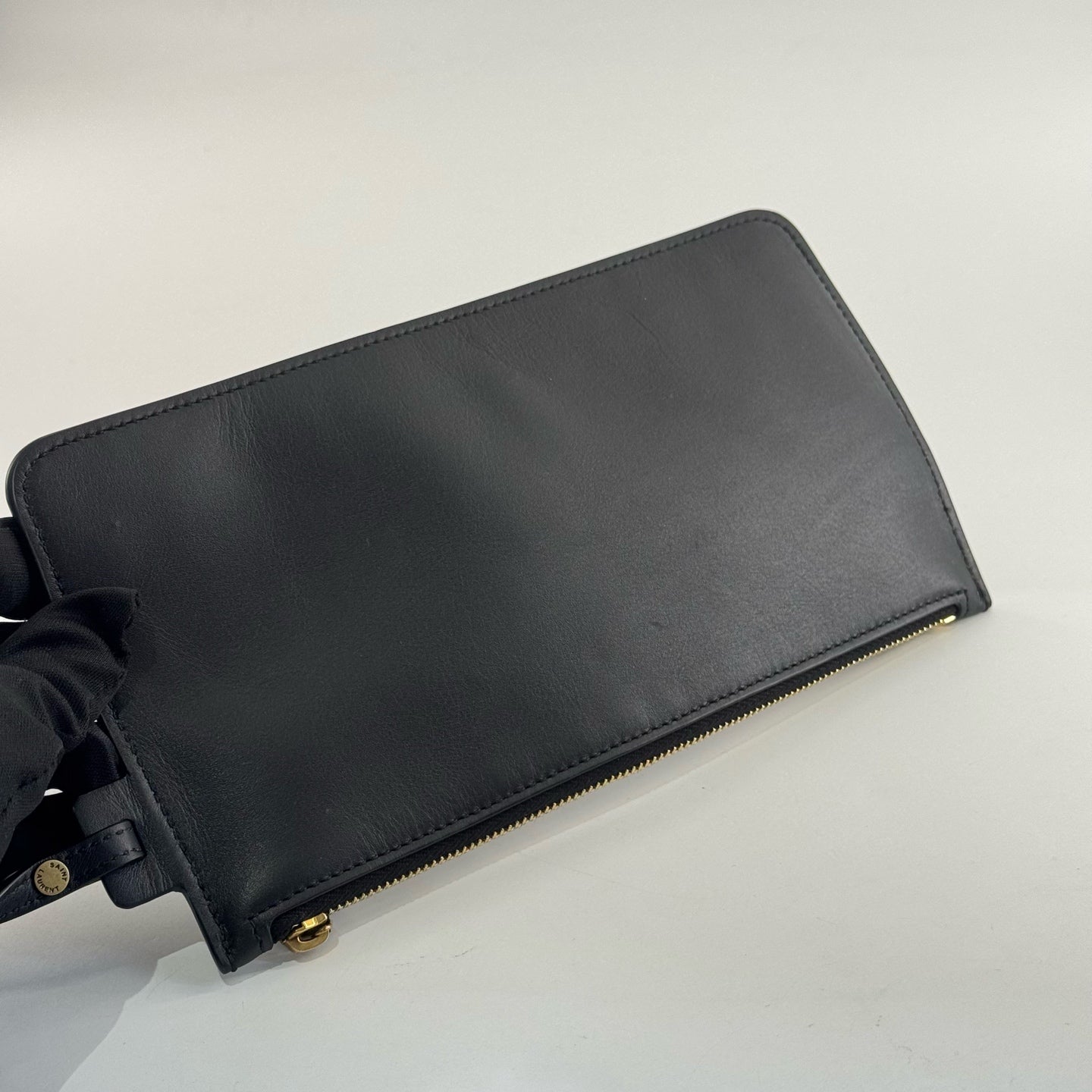 Saint Laurent Hobo Leather Black JG010-014000331133 - view 14