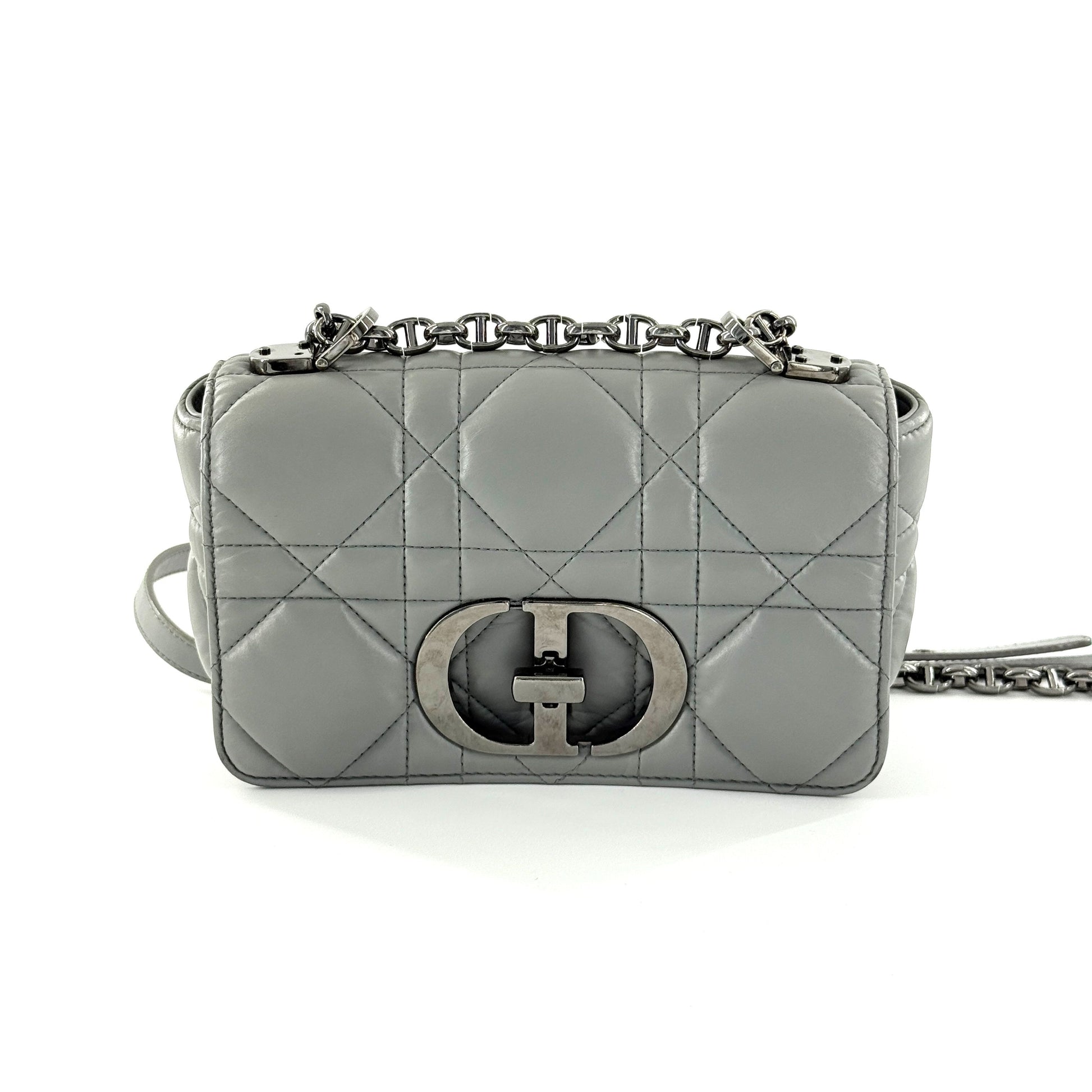Dior Caro Leather Grey JG010-009000328089 - view 1